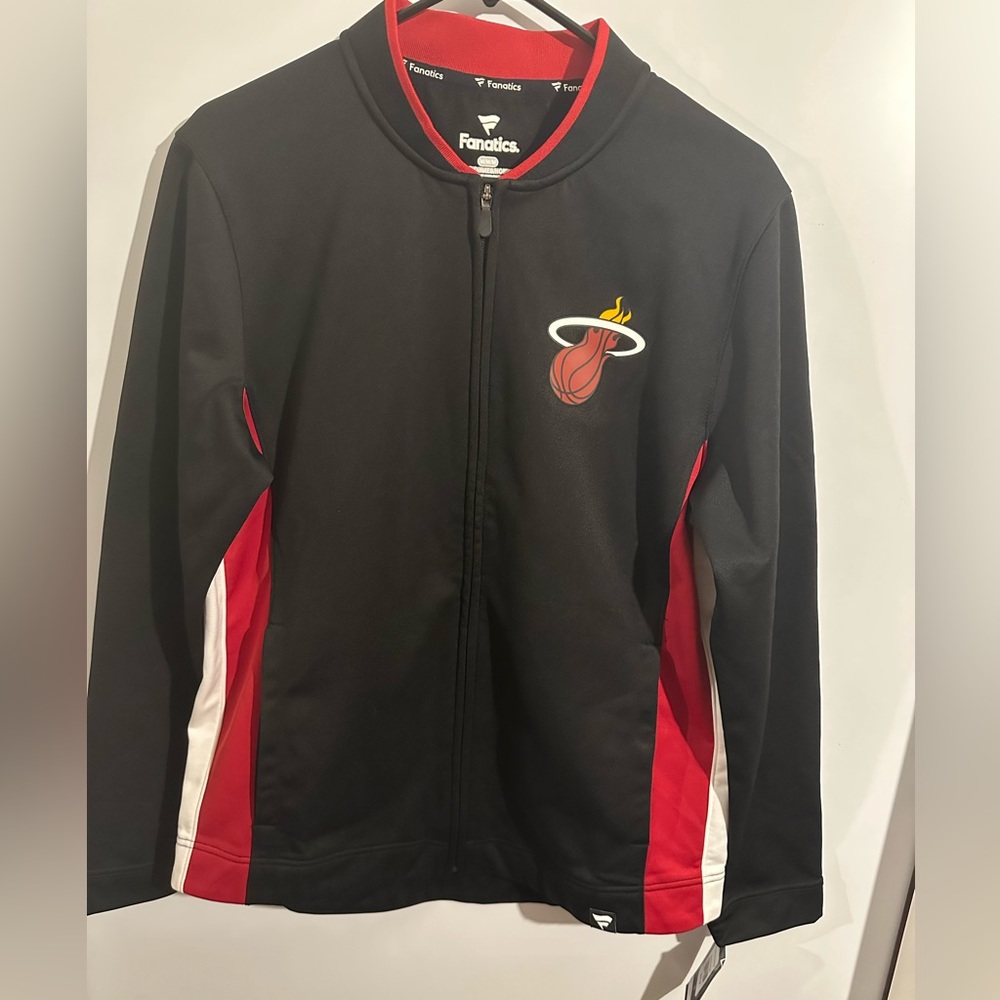 Miami Heat Fanatics  Black Jacket